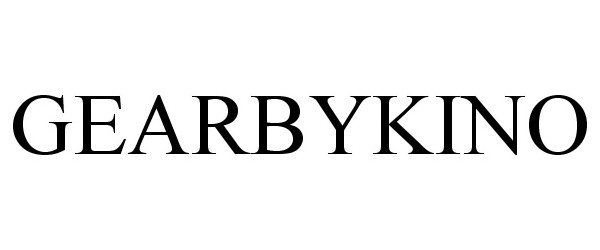 Trademark Logo GEARBYKINO