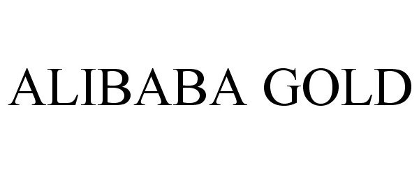 Trademark Logo ALIBABA GOLD