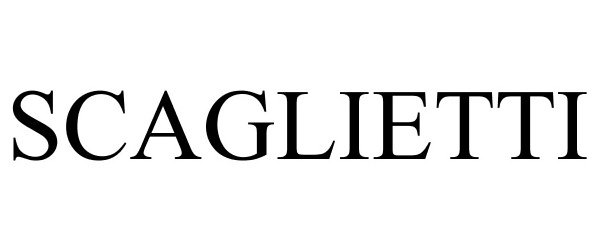 Trademark Logo SCAGLIETTI