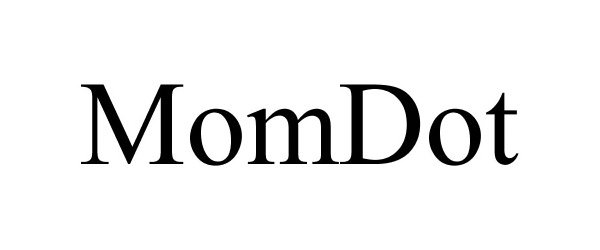 Trademark Logo MOMDOT