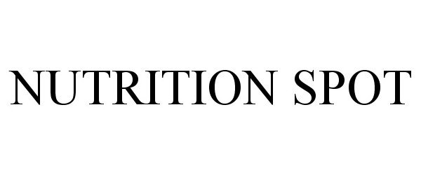 Trademark Logo NUTRITION SPOT