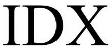 Trademark Logo IDX