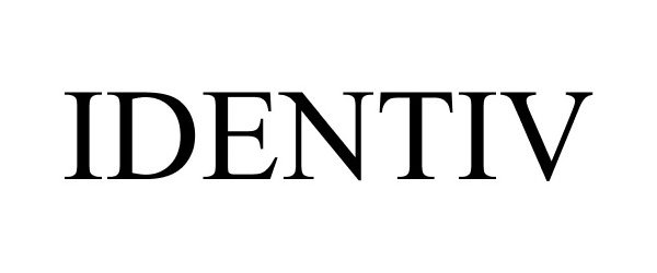 Trademark Logo IDENTIV
