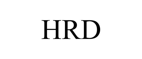 Trademark Logo HRD