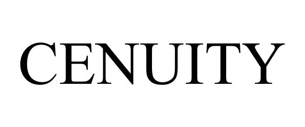 Trademark Logo CENUITY