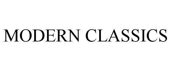 Trademark Logo MODERN CLASSICS