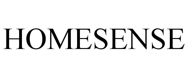 Trademark Logo HOMESENSE