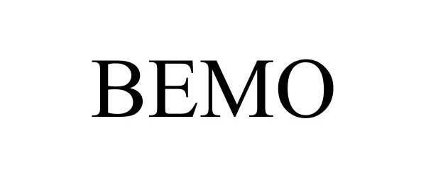 Trademark Logo BEMO