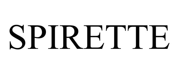 Trademark Logo SPIRETTE