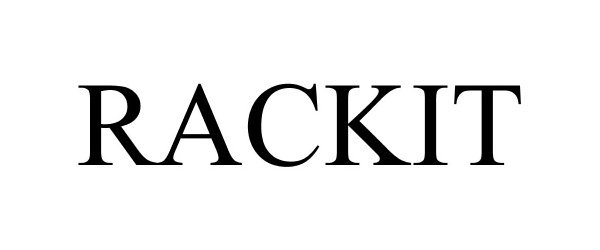 Trademark Logo RACKIT