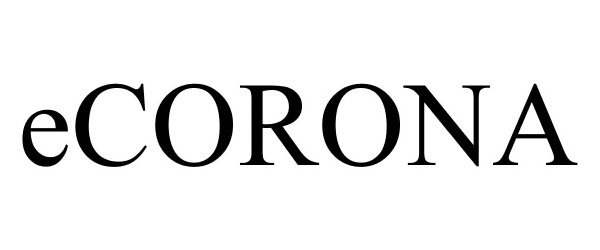 Trademark Logo ECORONA