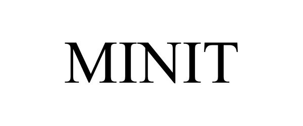 Trademark Logo MINIT