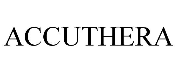 Trademark Logo ACCUTHERA