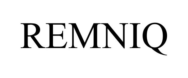 Trademark Logo REMNIQ