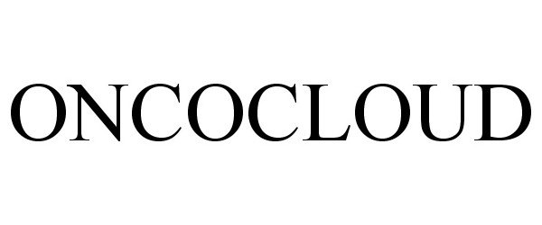 Trademark Logo ONCOCLOUD