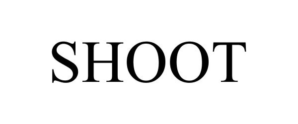 Trademark Logo SHOOT