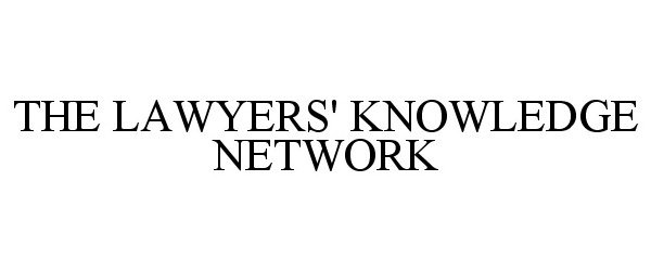 THE LAWYERS' KNOWLEDGE NETWORK