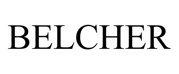 Trademark Logo BELCHER