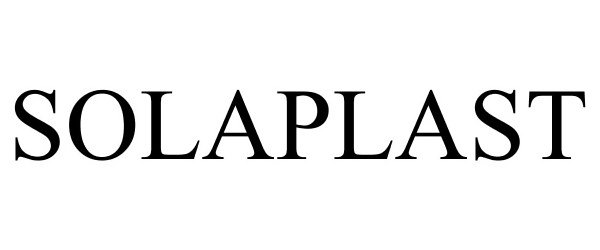 Trademark Logo SOLAPLAST