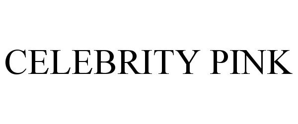 Trademark Logo CELEBRITY PINK