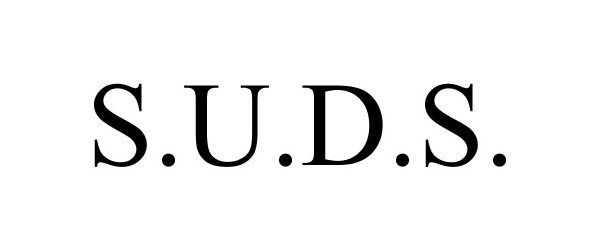 Trademark Logo S.U.D.S.