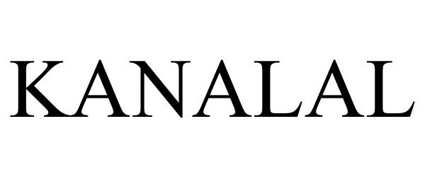 Trademark Logo KANALAL