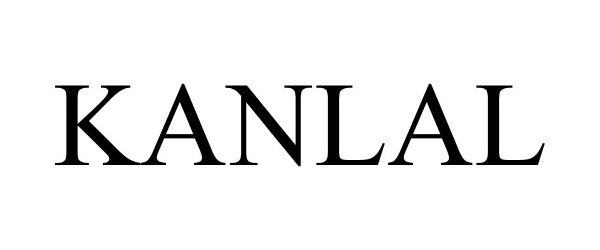 Trademark Logo KANLAL