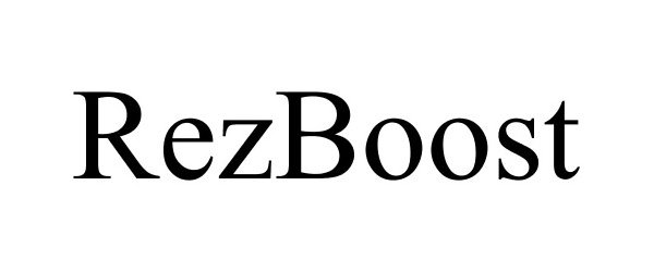 Trademark Logo REZBOOST