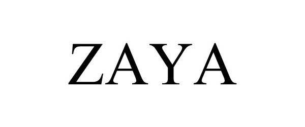 Trademark Logo ZAYA