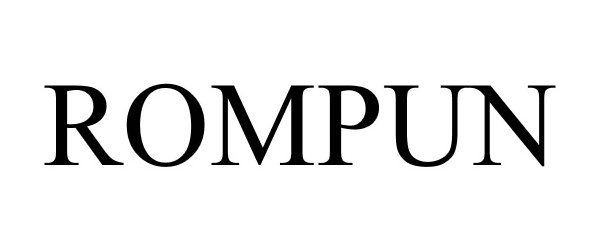 Trademark Logo ROMPUN