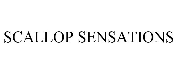 Trademark Logo SCALLOP SENSATIONS