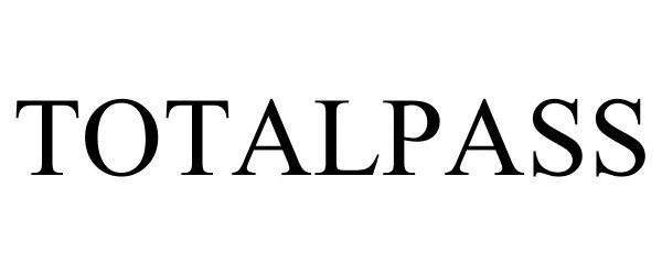 Trademark Logo TOTALPASS