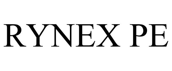 Trademark Logo RYNEX PE