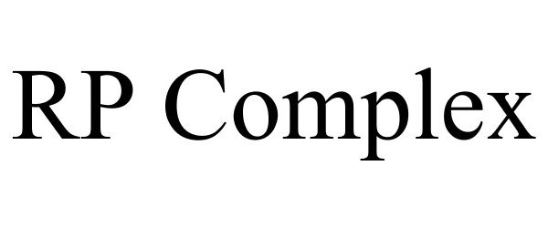 Trademark Logo RP COMPLEX