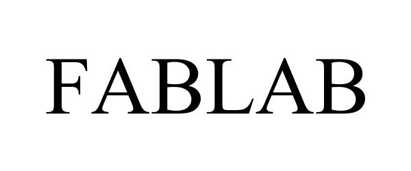 Trademark Logo FABLAB