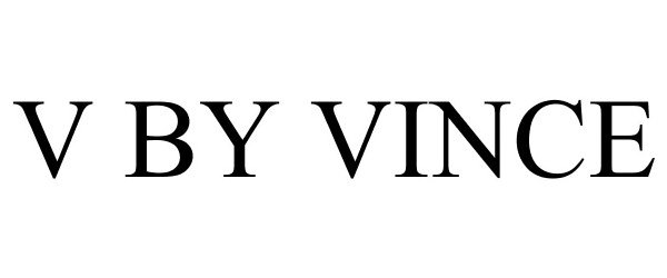 Trademark Logo V BY VINCE