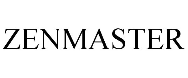 Trademark Logo ZENMASTER