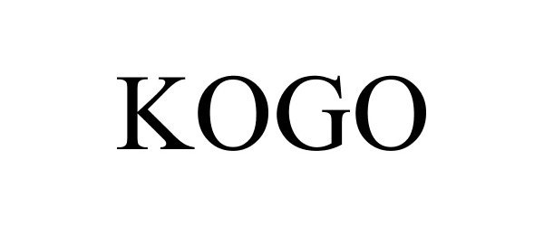 Trademark Logo KOGO