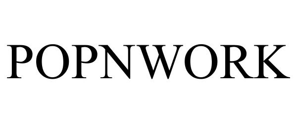 Trademark Logo POPNWORK