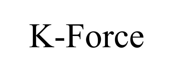 Trademark Logo K-FORCE