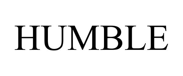 Trademark Logo HUMBLE