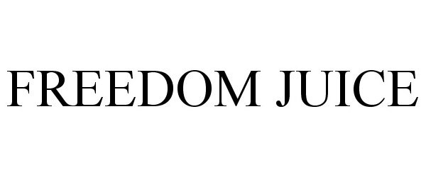 Trademark Logo FREEDOM JUICE