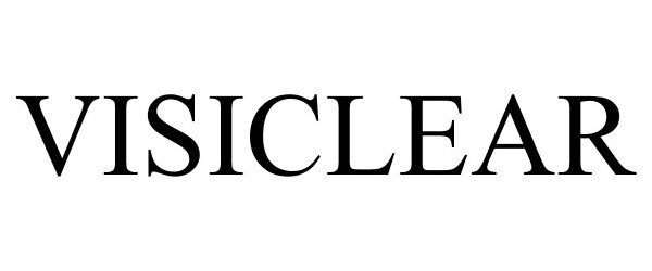 Trademark Logo VISICLEAR