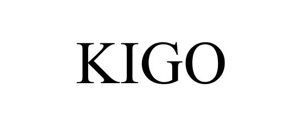 Trademark Logo KIGO