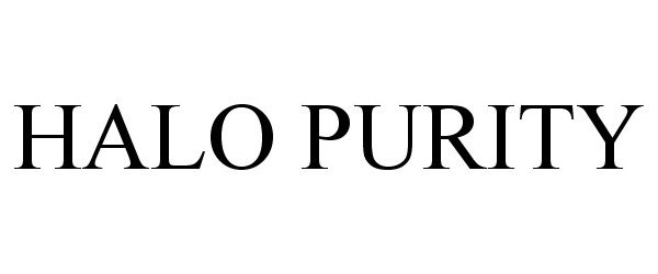 Trademark Logo HALO PURITY