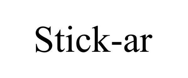 Trademark Logo STICK-AR