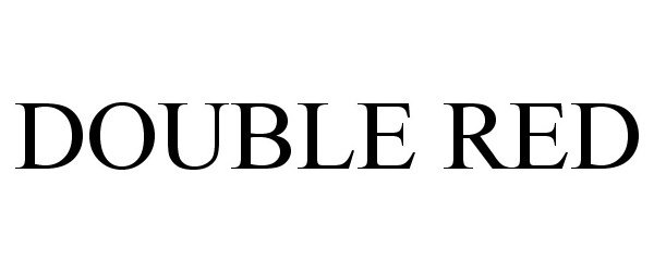 Trademark Logo DOUBLE RED