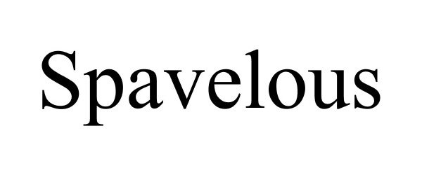 Trademark Logo SPAVELOUS