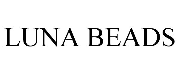 Trademark Logo LUNA BEADS