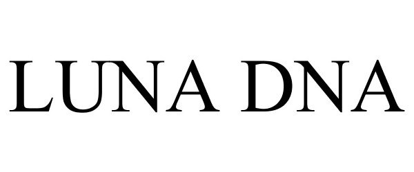 Trademark Logo LUNA DNA